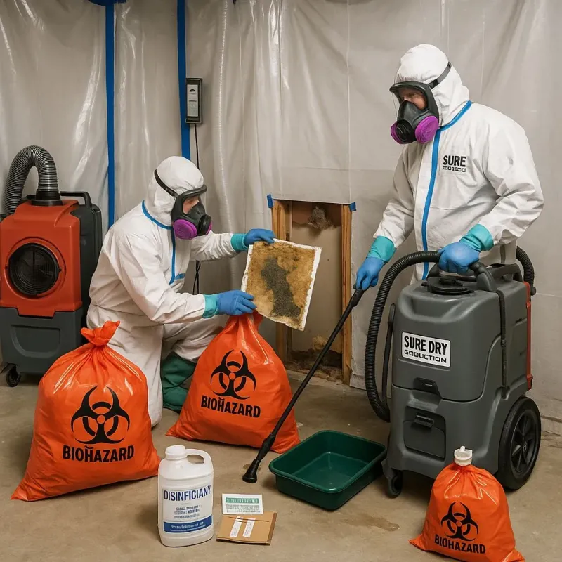 Contaminated Water Handling Protocols process in Chepachet, RI