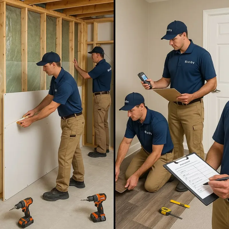 Repairs and Reconstruction process in Chepachet, RI