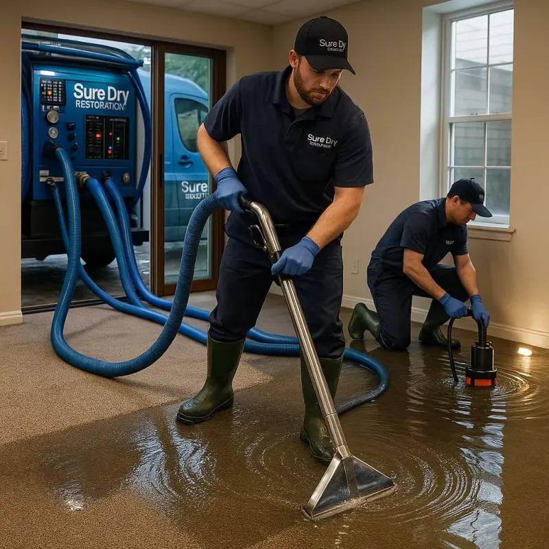 Water Extraction and Removal process in Chepachet, RI